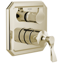 Brizo Brilliance Polished Nickel Two Handle Bathtub & Shower Faucet (Trim Only) 