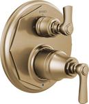 Two Handle Pressure Balancing Valve Trim in Luxe Gold