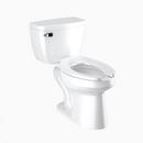 Sloan Valve White 1.28 gpf Elongated Floor Mount Two Piece Toilet 