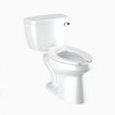 1.28 GPF Elongated Floor Mount ADA Toilet in White 