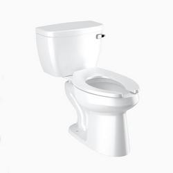 1.28 GPF Elongated Floor Mount ADA Toilet in White
