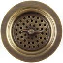 Linkasink Antique Bronze Brass Basket Strainer 