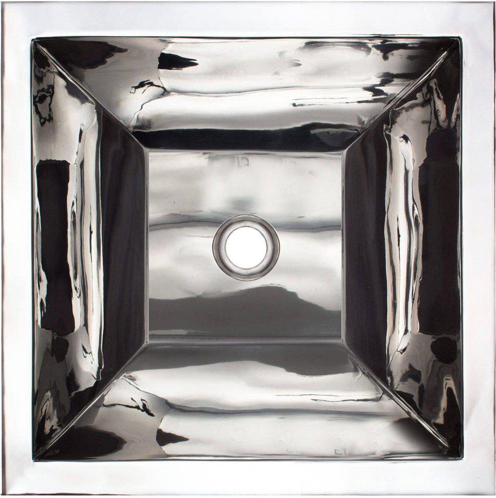 Linkasink Polished Stainless Steel *CVR* COCO SQ SMOOTH BUILDERS DI OR 