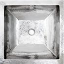 Linkasink Polished Stainless Steel *CVR* COCO SQ HAMMERED BUILDERS DI 