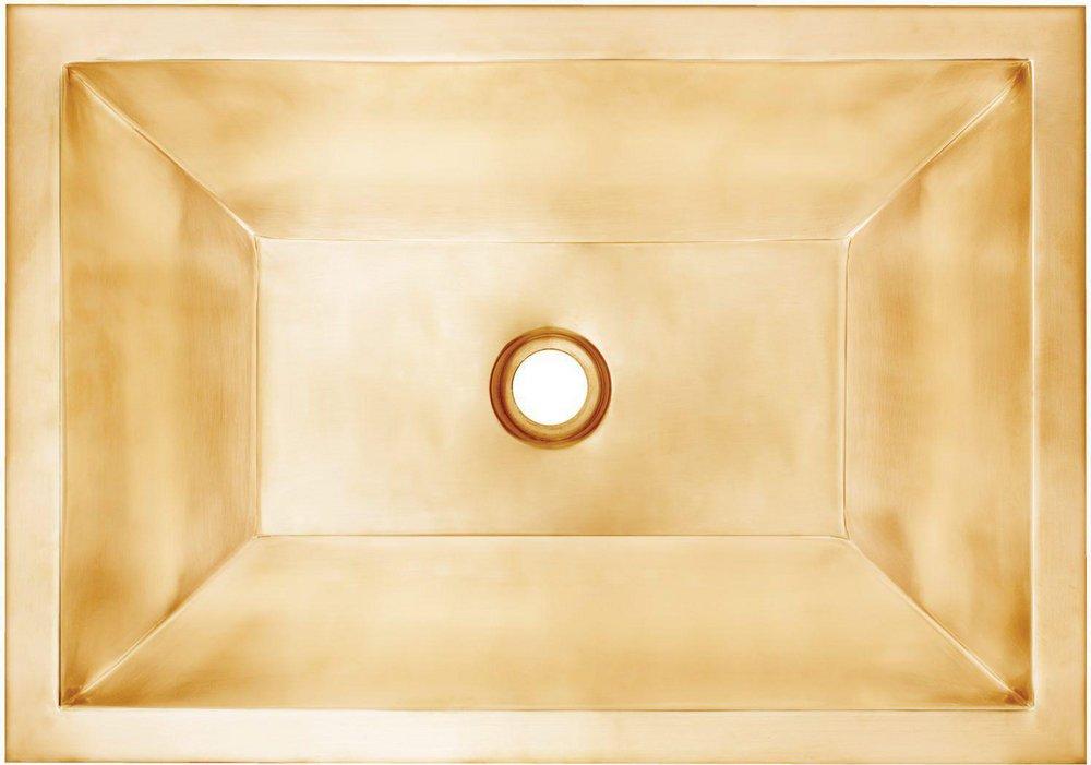 Linkasink Unlacquered Brass *CVR* COCO SMOOTH BUILDERS DI OR UM 