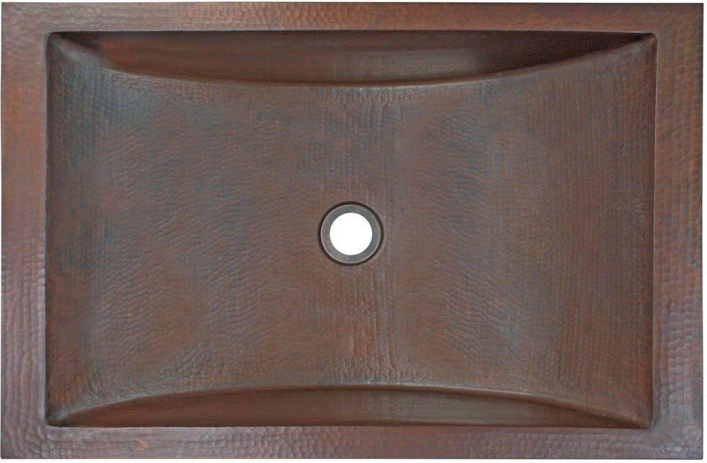 Linkasink Dark Bronze *CVR* RECT CRESCENT DI OR UM 21 X 1 