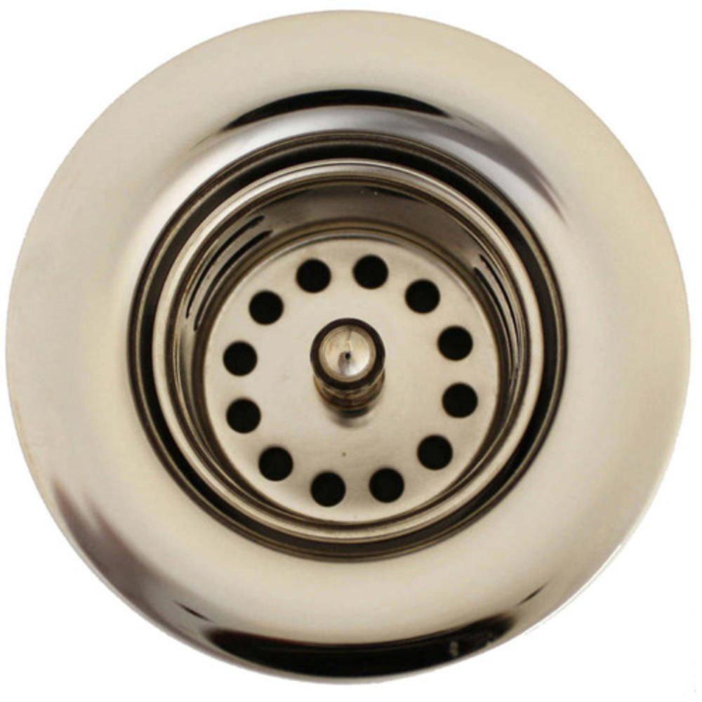 Linkasink Polished Nickel Bathroom Sink Drain 
