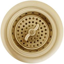 4-3/8 in. Brass Basket Strainer