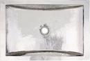 20 in. Dual Mount Rectangular Bathroom Sink in Polished Nickel