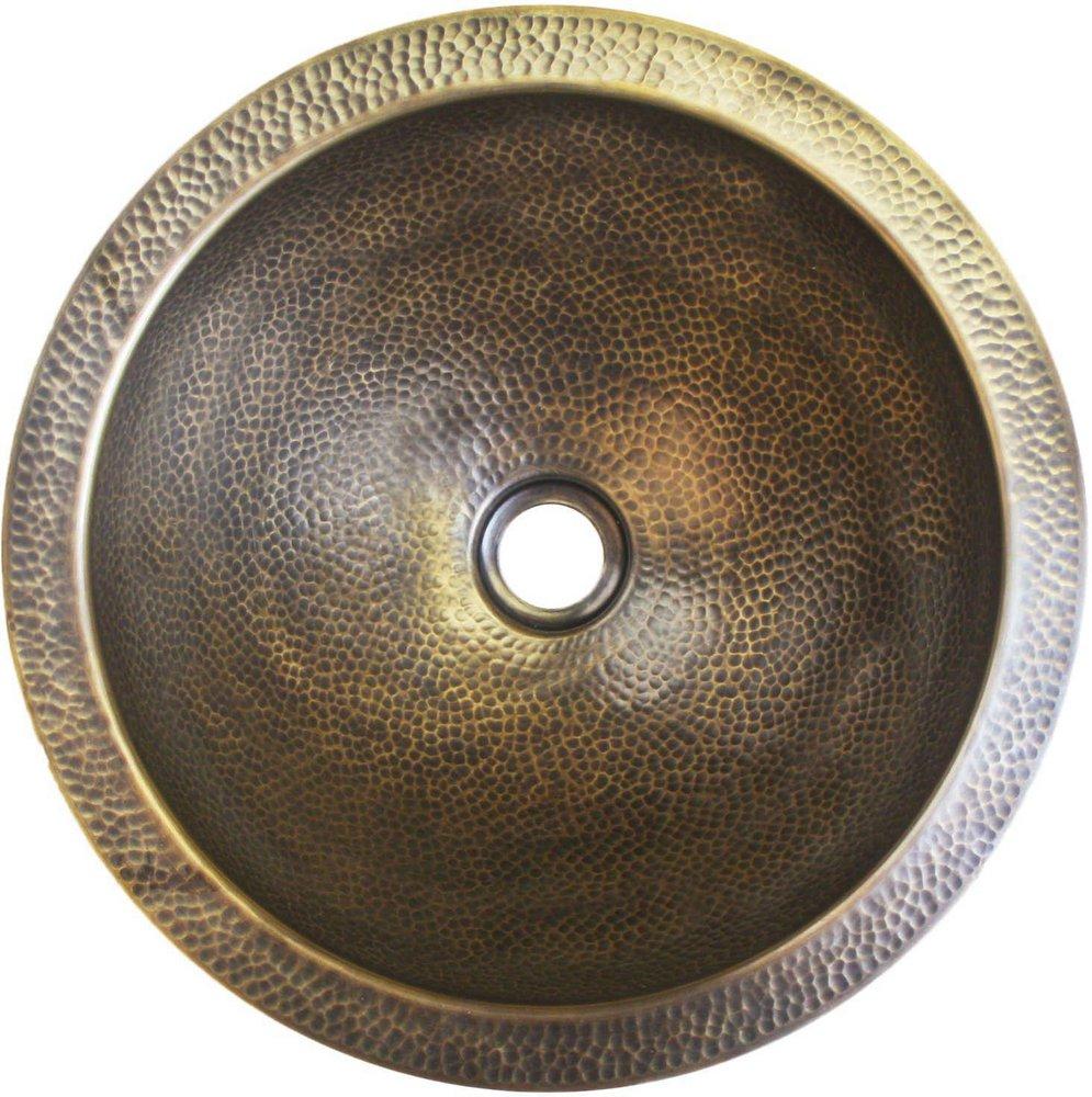 Linkasink Antique Bronze *CVR* SM RND BUILDERS 13.5 X 6 OD 1 