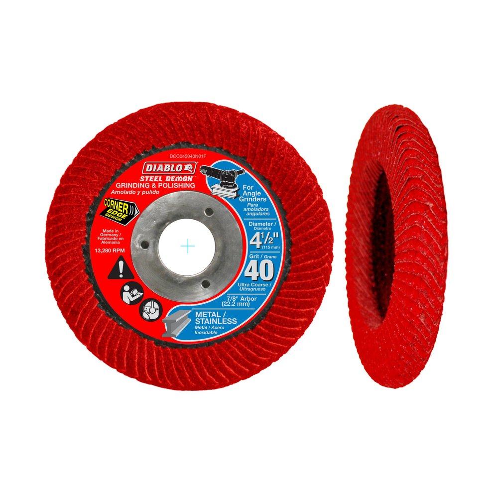 Diablo Tools Red 4-1/2 in. Flap Disc 