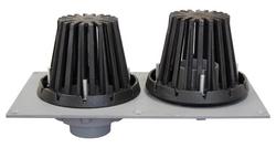 4 in. Cast Iron Roof Drain