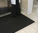3 x 4 ft. x 0.625 in. Nitrile Carpet Protection with Holes in Black