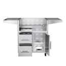 Edgestar Stainless Steel 304 Stainless Steel Cart with Door and Drawer 