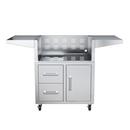 Edgestar Stainless Steel 304 Stainless Steel Cart with Door and Drawer 