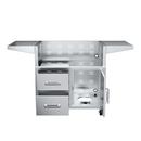 Edgestar Stainless Steel 304 Stainless Steel Cart with Door and Drawer 