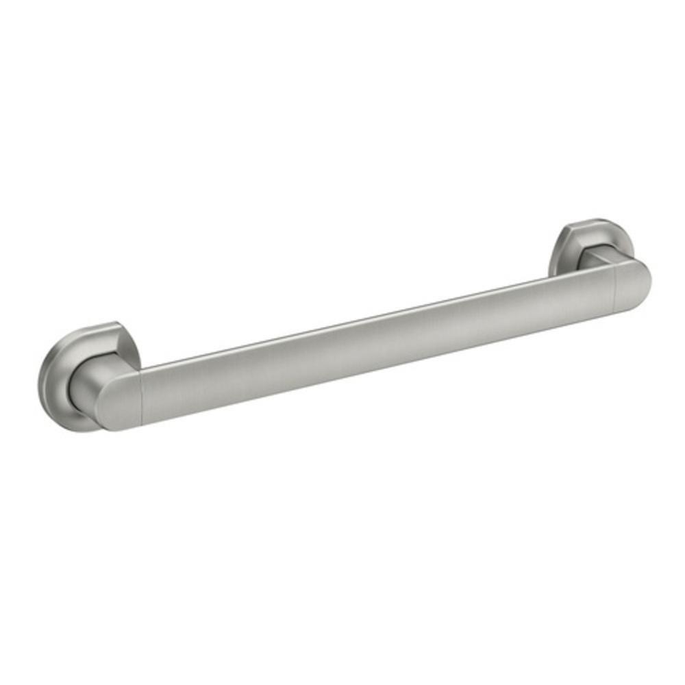 Moen Brushed Nickel 18 in. Grab Bar 