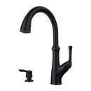 Pfister Tuscan Bronze Single Handle Pull Down Kitchen Faucet 