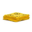 14 in. Plastic Floor Pad in Yellow and Black (Case of 26)