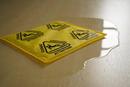 Meltblown Technologies Yellow Plastic Floor Pad in Yellow and Black (Case of 26) 