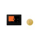 THERMATOUCH 7 CONTROL AND STEAM HEAD KIT ROUND POLISHED GOLD 