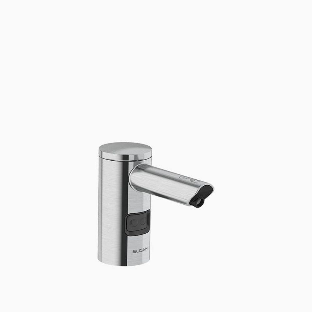 Sloan Brushed Stainless Steel 1500mL Deck Mount Die Cast Metal Soap & Lotion Dispenser 