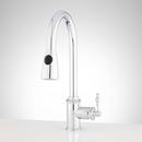 Pull Down Single Handle Kitchen Faucet in Chrome