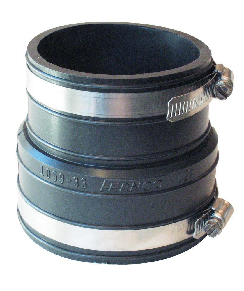 Fernco Socket Straight PVC Flexible Coupling 