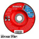 Diablo Tools Red Aluminum Oxide Cut-Off Disc 
