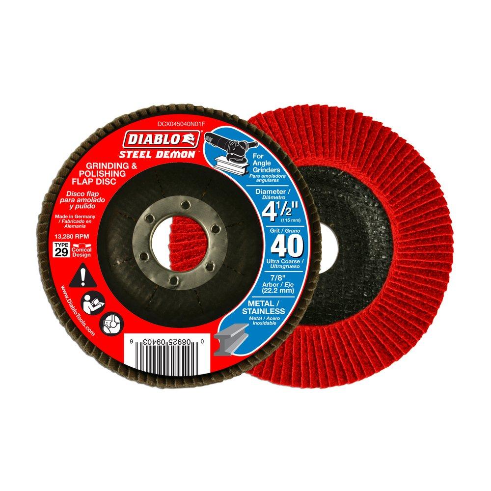 Diablo Tools Red 4-1/2 in. Universal Flap Disc 