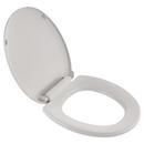 American Standard Unfinished Round Closed Front with Cover Toilet Seat 