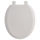 American Standard Unfinished Round Closed Front with Cover Toilet Seat 