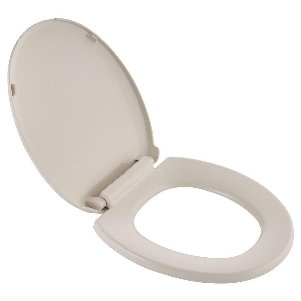 American Standard Bone Round Closed Front Toilet Seat 
