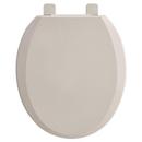 Round Closed Front Toilet Seat in Bone