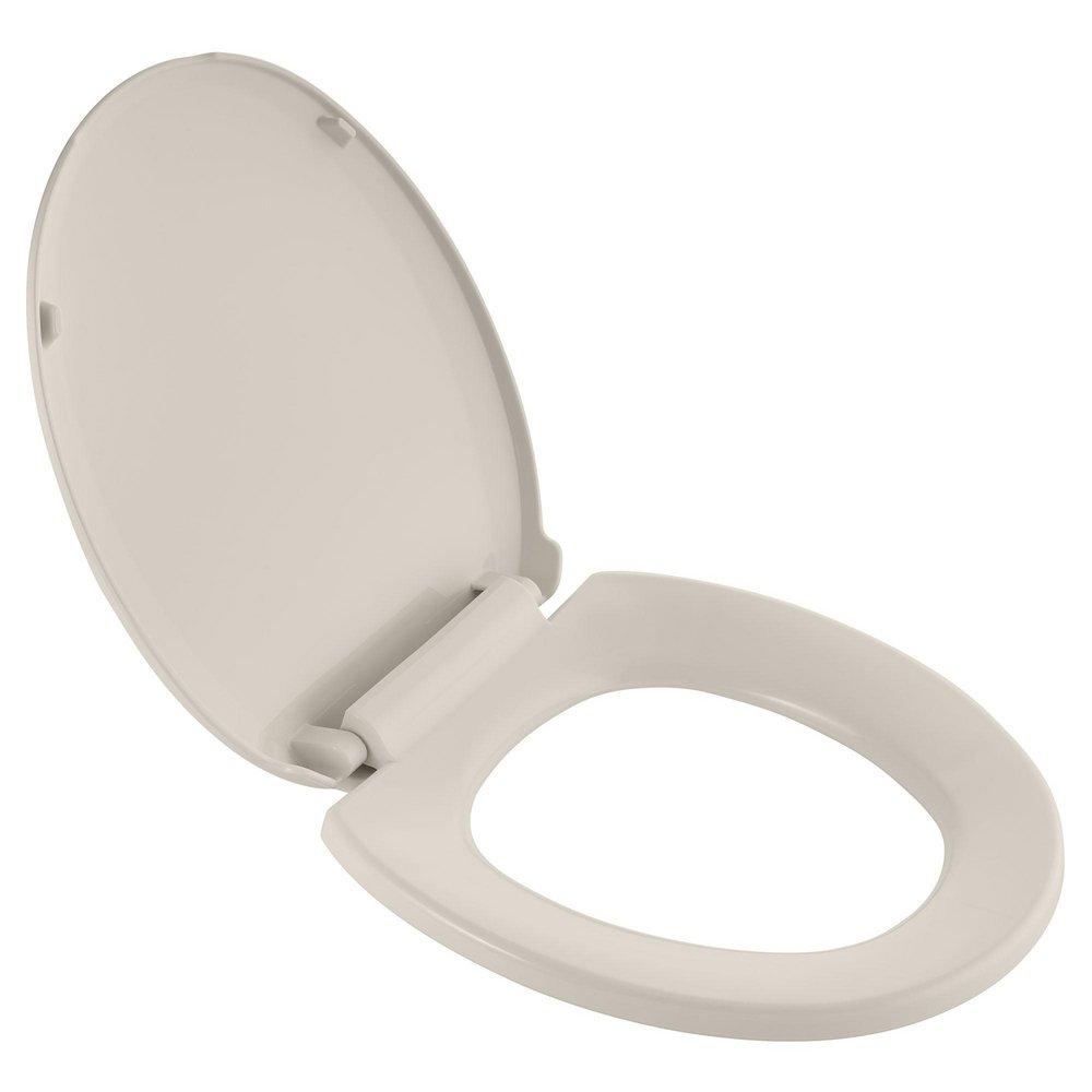 American Standard Linen Round Closed Front with Cover Toilet Seat 
