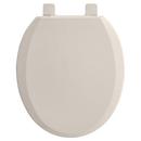 American Standard Linen Round Closed Front with Cover Toilet Seat 