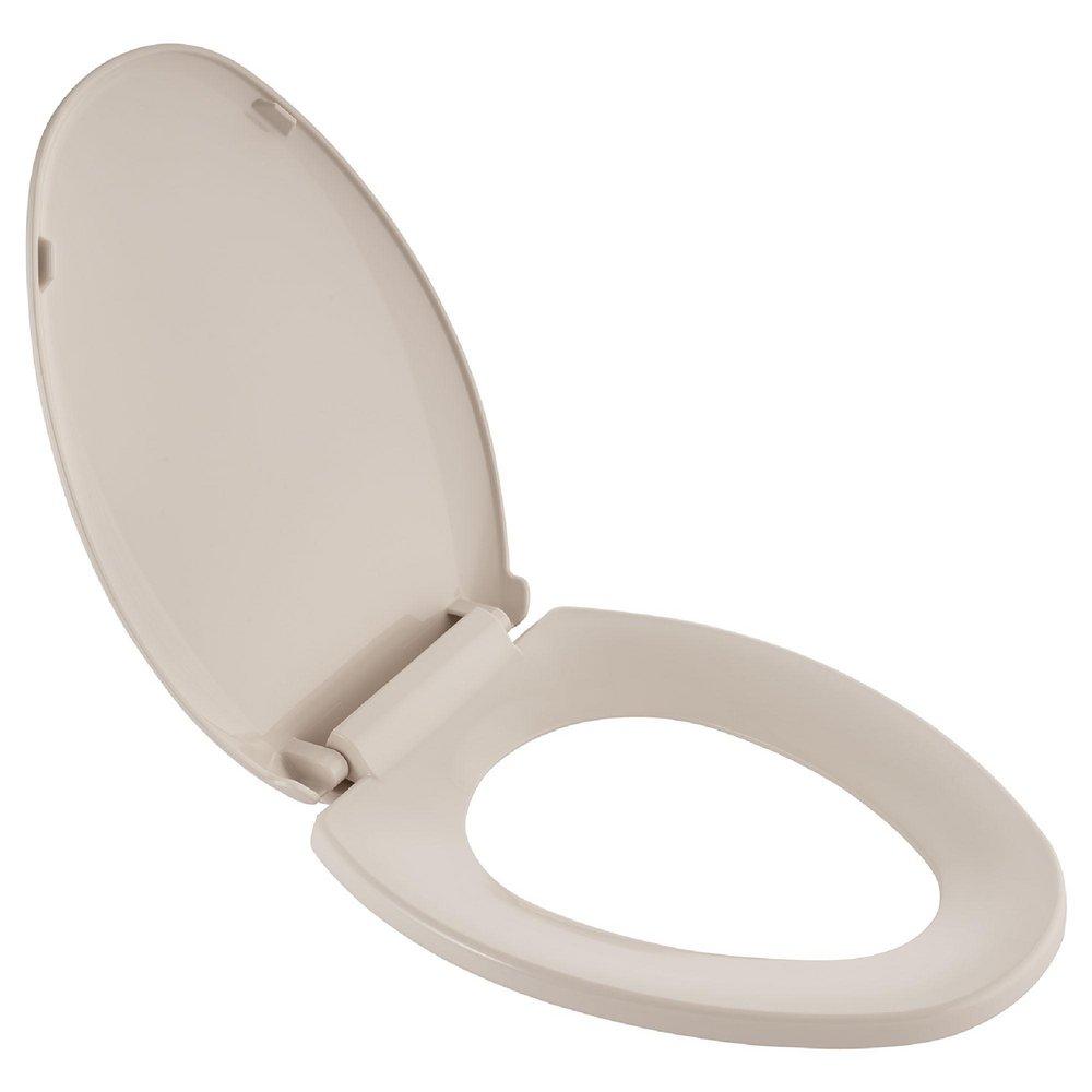 American Standard Bone Elongated Closed Front Toilet 
