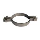 10 in. Plain Carbon Steel Medium Split Horizontal Pipe Clamp