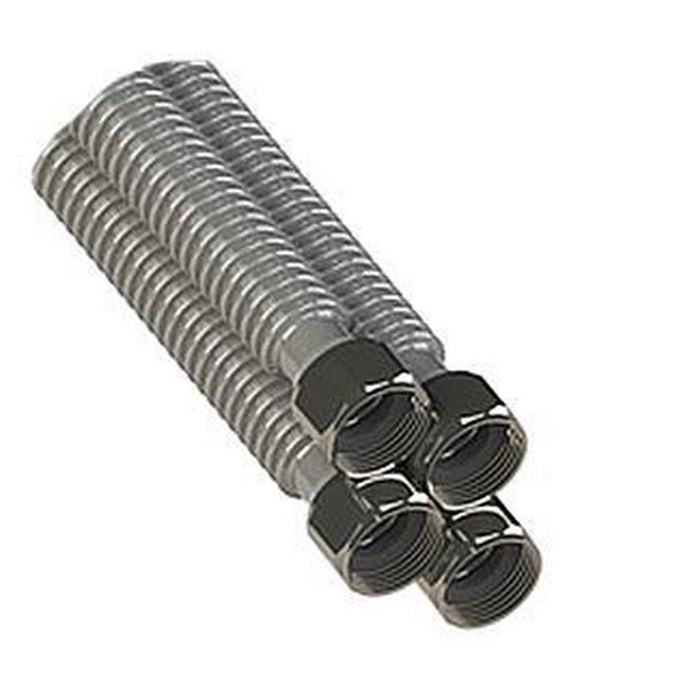 LSP Products Group Crimp PEX x FIP Stainless Steel Water Heater Connector 