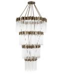 Varaluz Havana Gold 25W 30-Light Candelabra E-12 Chandelier 