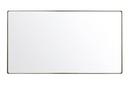 Varaluz Gold 22 x 40 in. Wall Mount Metal Framed Rectangular Mirror 