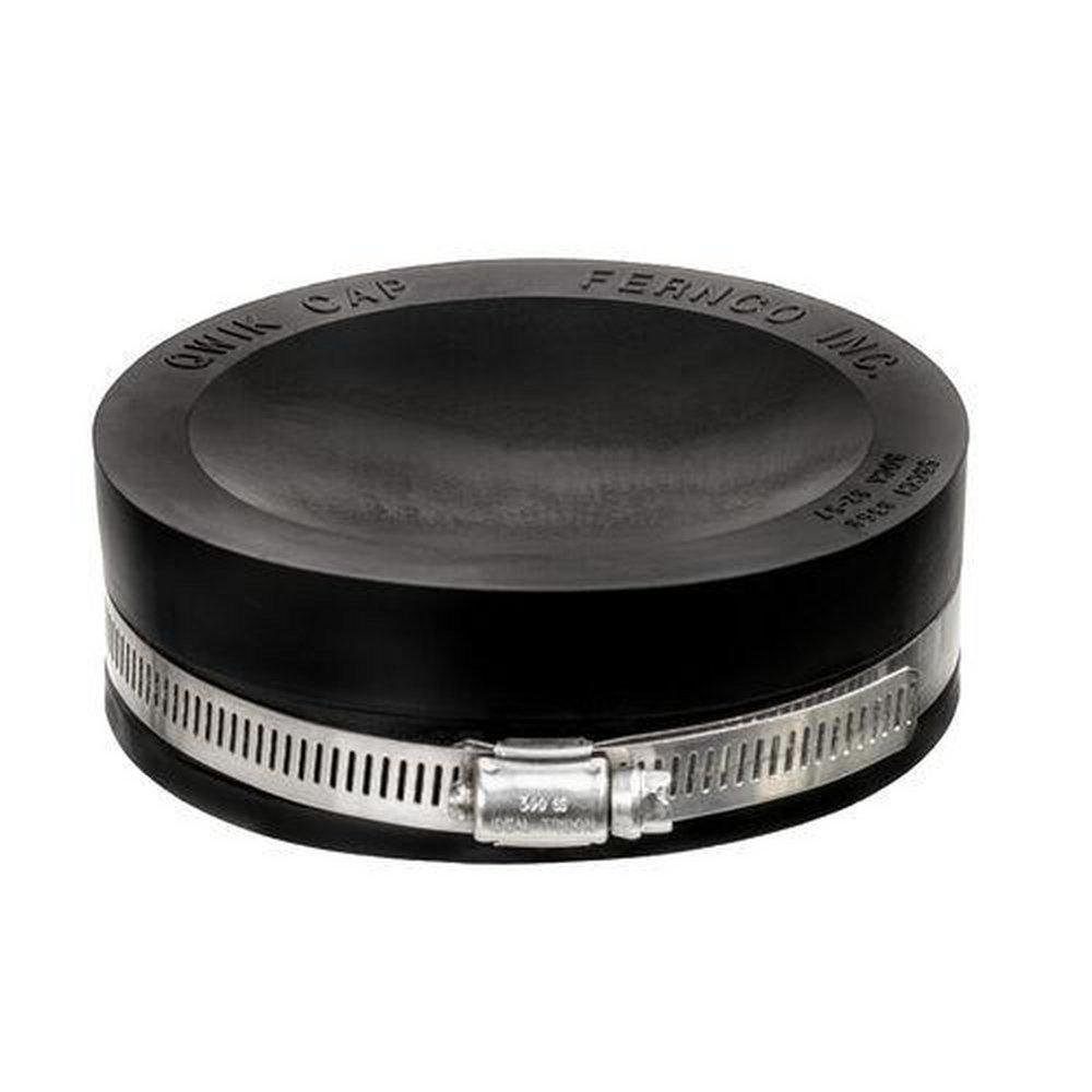 Fernco 4.3 psi PVC Flexible Pipe Cap 