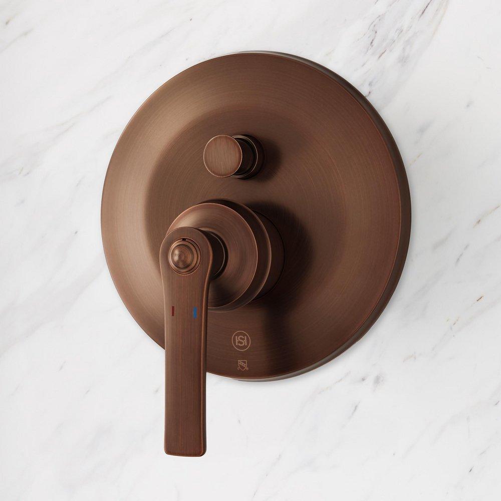 Signature Hardware Oil Rubbed Bronze Single Handle Single Function Shower System 