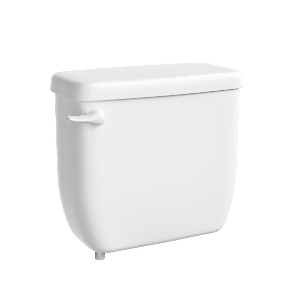 PROFLO&reg; White 1.0 gpf Two Piece and Tank Residential Toilet 