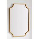 Signature Hardware Gold Powder Coat 23-7/8 in. Iron Vanity Mirror 