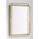 29 in. Iron Vanity Mirror in Gold Leaf