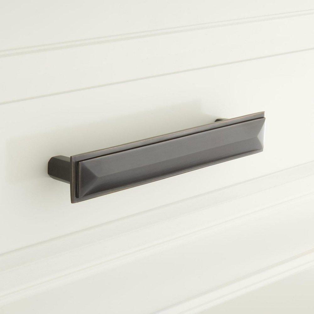 Signature Hardware Dark Bronze Bronze Cabinet Pull in Dark Bronze 