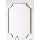 Signature Hardware Antique Silver 23-7/8 in. Iron Vanity Mirror 