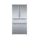 35-5/8 in. 20.5 cu. ft. Counter Depth French Door Bottom Mount Freezer Refrigerator in Stainless Steel