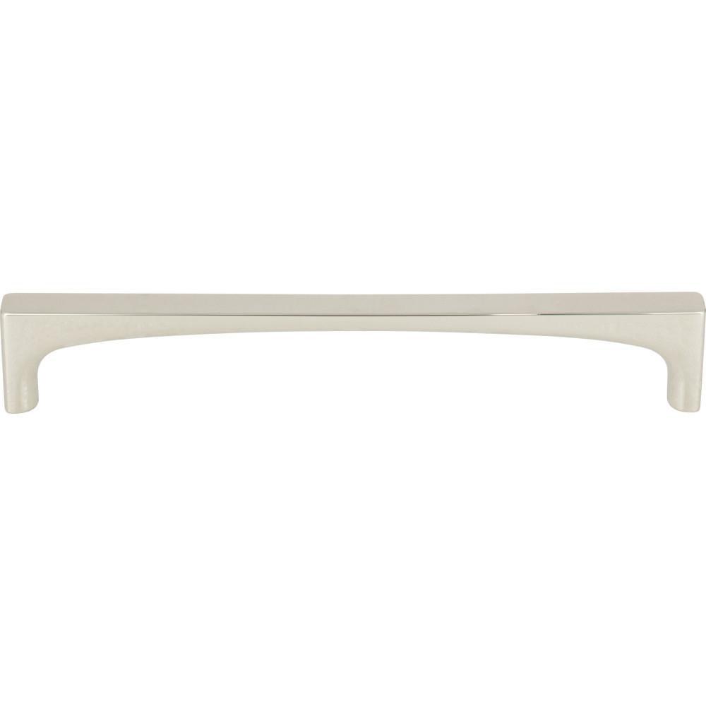 Top Knobs Polished Nickel Zinc Alloy Rectangular Pull 